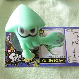 チョコエッグ フィギュアスプラトゥーンスプラSplatoonライトブルー(ゲームキャラクター)