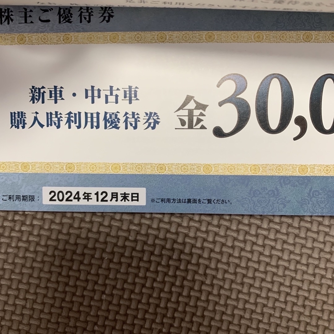 【匿名配送】VTホールディングス 株主優待券 自動車/バイクの自動車/バイク その他(その他)の商品写真