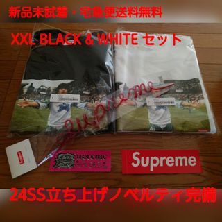 シュプリーム(Supreme)のXXL 2種完備  supreme maradona black & white(Tシャツ/カットソー(半袖/袖なし))