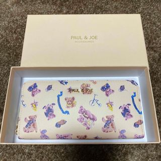 ポールアンドジョー(PAUL & JOE)の新品★ ポール&ジョー　長財布　アイボリーくまちゃん(財布)