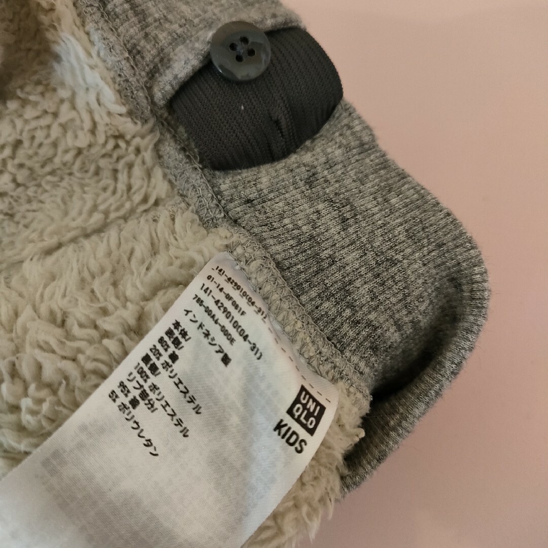 UNIQLO(ユニクロ)のユニクロ　裏ボアパンツ キッズ/ベビー/マタニティのキッズ服男の子用(90cm~)(パンツ/スパッツ)の商品写真