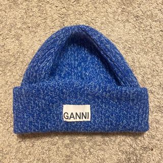 GANNI ガニー　ニット帽 試着のみ新品未使