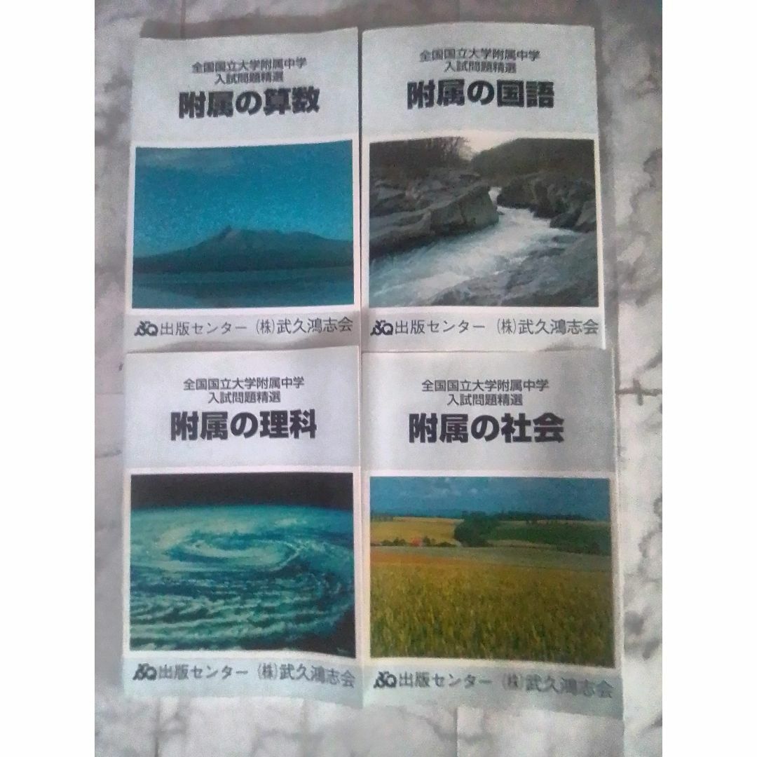 附属の算数、国語、理科、社会 国立中学受験対策に エンタメ/ホビーの本(語学/参考書)の商品写真