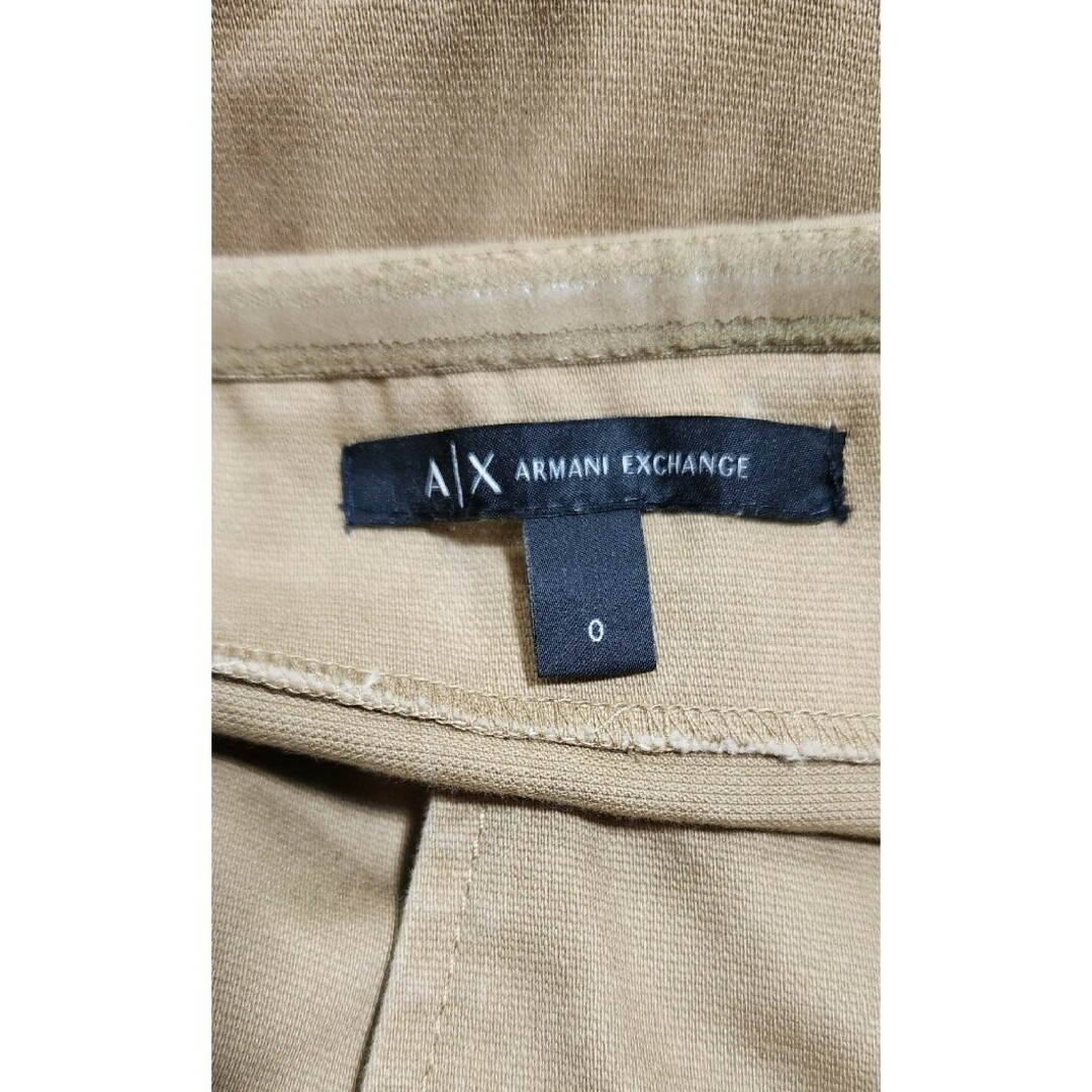 ARMANI EXCHANGE(アルマーニエクスチェンジ)のARMANI EXCHANGE切りっぱなしフロントボタンワンピース レディースのワンピース(ひざ丈ワンピース)の商品写真