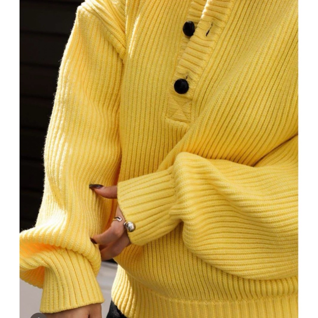 AMBERGLEAM／Warm Henry Sweater メンズのトップス(ニット/セーター)の商品写真