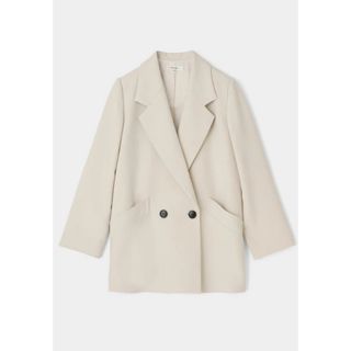 マウジー(moussy)のMOUSSYマウジー CLASSIC OVER JACKET （アイボリー）(テーラードジャケット)