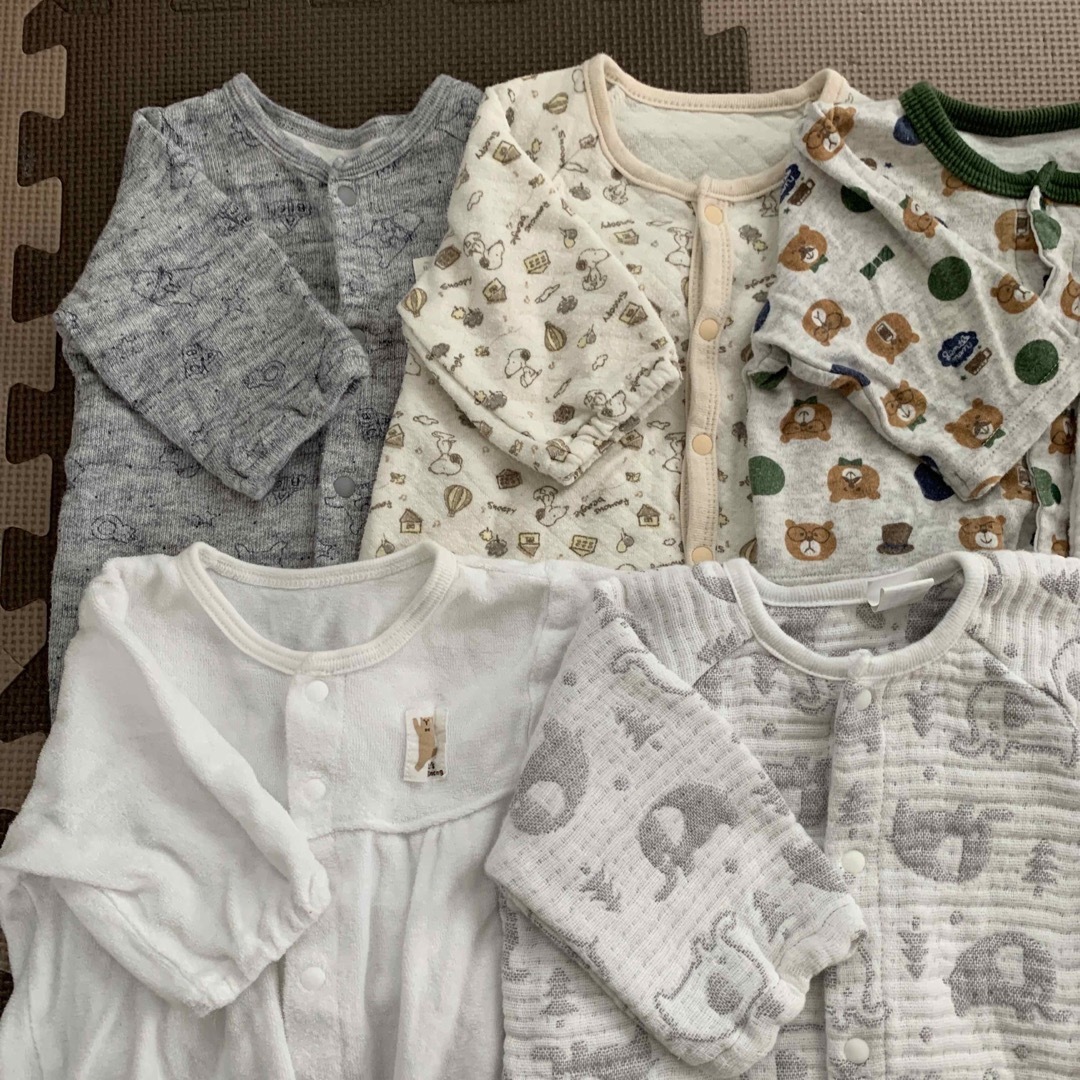 赤ちゃん ドレスオール キッズ/ベビー/マタニティのベビー服(~85cm)(カバーオール)の商品写真