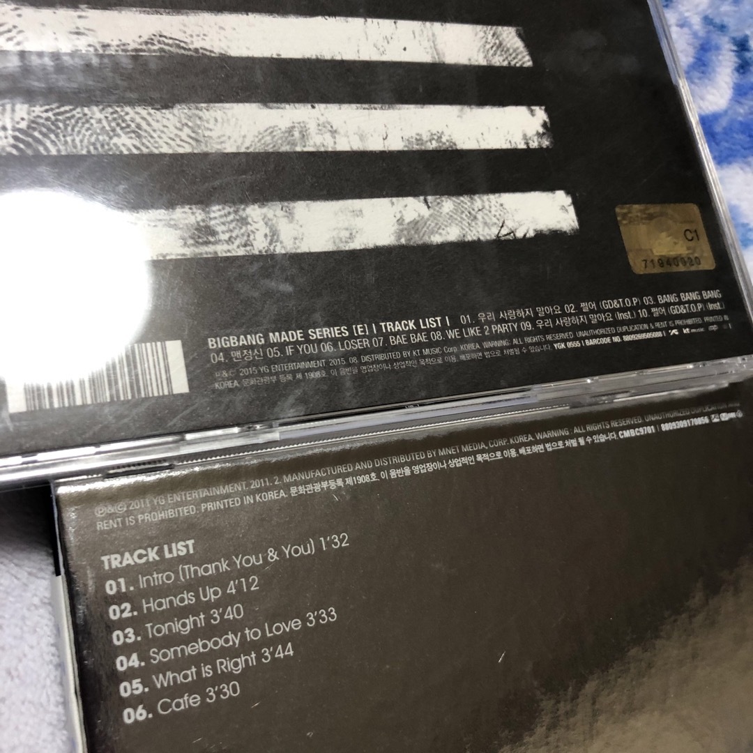 BIGBANG(ビッグバン)のBIGBANG CD  エンタメ/ホビーのCD(K-POP/アジア)の商品写真