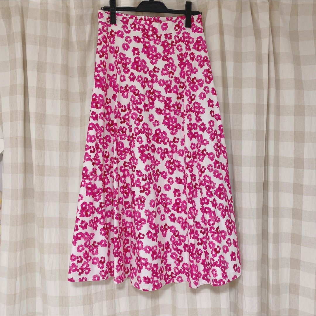 Merlette(マーレット)の定価52,800円 MERLETTE プリーツステッチスカート マーレット レディースのスカート(ひざ丈スカート)の商品写真