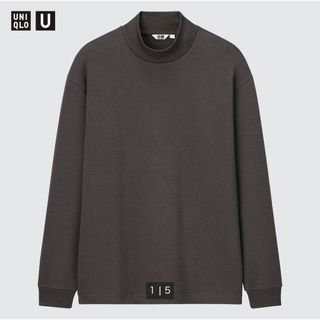 ユニクロ(UNIQLO)のユニクロ モックネックプルオーバー L(Tシャツ/カットソー(七分/長袖))