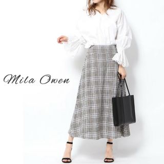 ミラオーウェン(Mila Owen)の美品【Mila Owen】カットワーク刺繍ブラウス ボリューム袖(シャツ/ブラウス(長袖/七分))