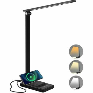 デスクライト LED スタンド 電球色・白色・昼光色 調光調色 超高輝度 USB(その他)