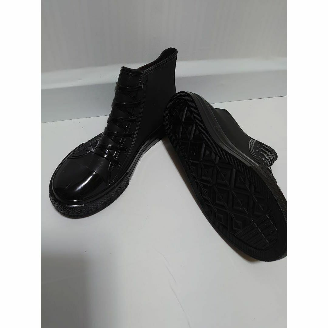 新品 レインスニーカー 25cm 40 雨靴 防水 レインシューズ  ブーツ レディースの靴/シューズ(レインブーツ/長靴)の商品写真