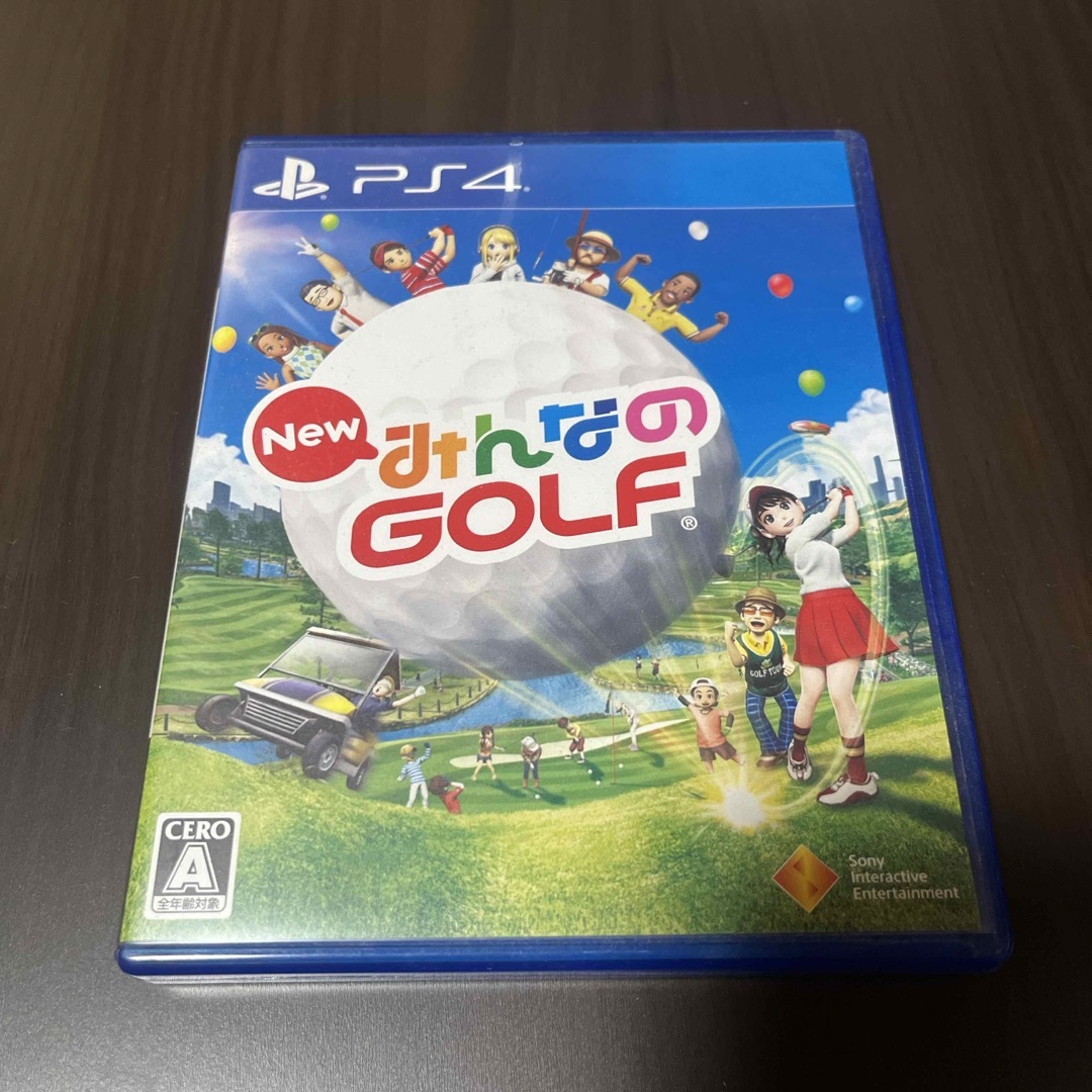 PlayStation4(プレイステーション4)のNew みんなのGOLF エンタメ/ホビーのゲームソフト/ゲーム機本体(家庭用ゲームソフト)の商品写真