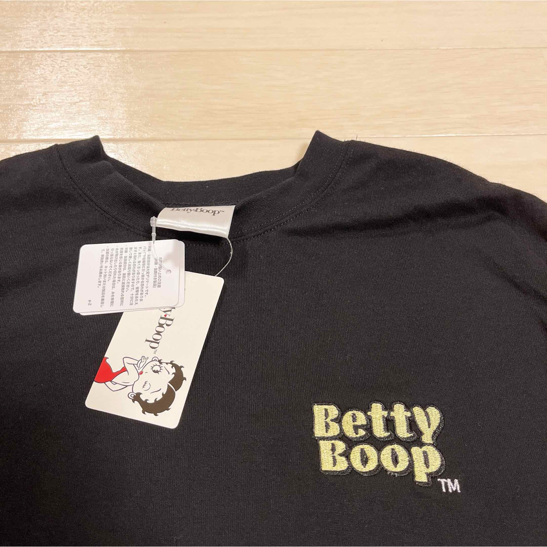 Betty Boop(ベティブープ)の新品未使用　豹　Betty Boop ノースリーブ　M レディースのトップス(Tシャツ(半袖/袖なし))の商品写真