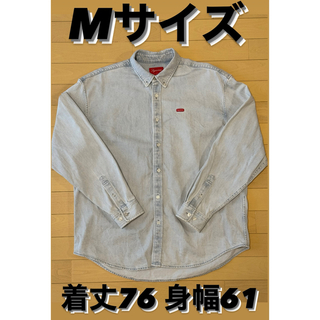 シュプリーム(Supreme)のSupreme Small Box Shirt "Washed Blue"(シャツ)