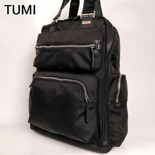 トゥミ(TUMI)の美品 TUMI リュックサック 4way 22381DH ブラック(バッグパック/リュック)