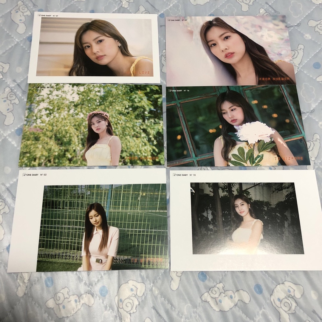 IZ*ONE(アイズワン)のIZ*ONE へウォン カード エンタメ/ホビーのタレントグッズ(アイドルグッズ)の商品写真