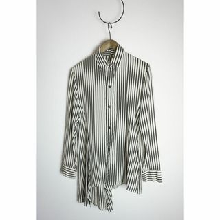 ヨウジヤマモト(Yohji Yamamoto)の極美品16SS ヨウジヤマモト ノアール ストライプ シャツ 白黒1226N▲(シャツ)