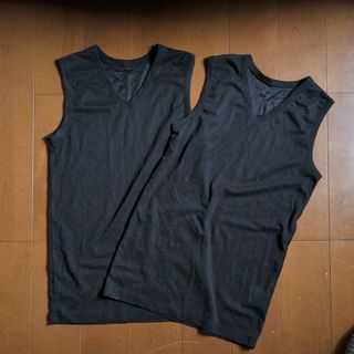 イオン(AEON)のアンダーシャツ　2枚セット(Tシャツ/カットソー)