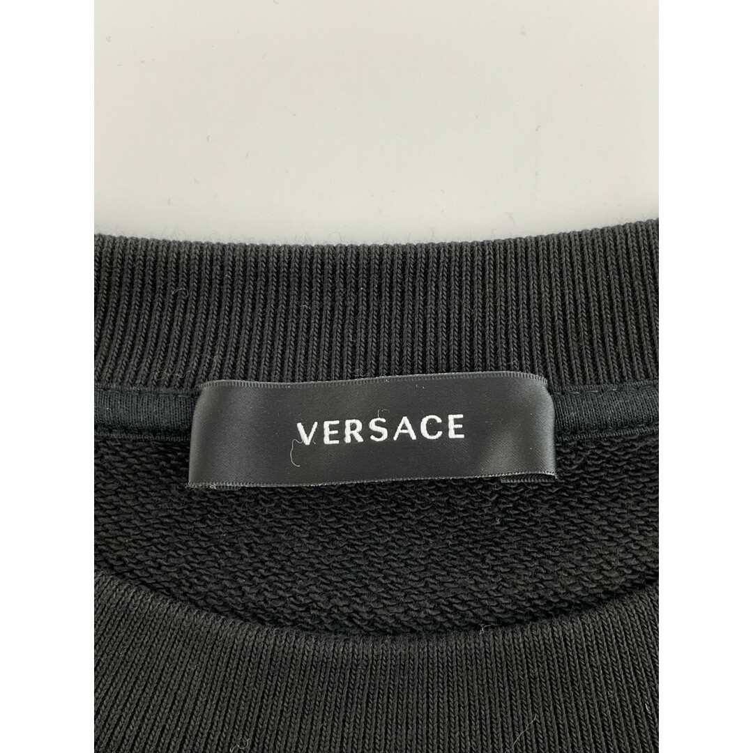 VERSACE(ヴェルサーチ)のヴェルサーチ 1008279 メデューサ×ブラック スウェットトレーナ― L メンズのトップス(その他)の商品写真