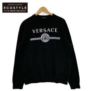 ヴェルサーチ(VERSACE)のヴェルサーチ 1008279 メデューサ×ブラック スウェットトレーナ― L(その他)