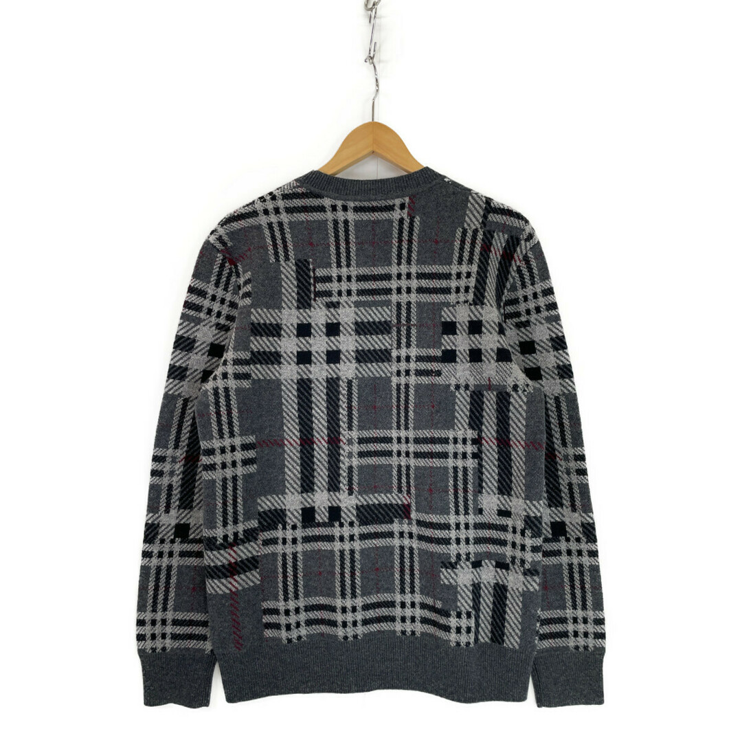 BURBERRY(バーバリー)のバーバリー グレー 8045016 ティッシ期 カシミヤ ニット S メンズのトップス(その他)の商品写真