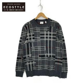 バーバリー(BURBERRY)のバーバリー グレー 8045016 ティッシ期 カシミヤ ニット S(その他)