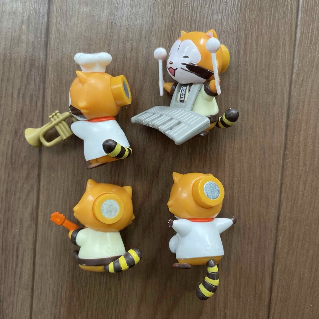 ココス ラスカル マグネット　4個 エンタメ/ホビーのおもちゃ/ぬいぐるみ(キャラクターグッズ)の商品写真