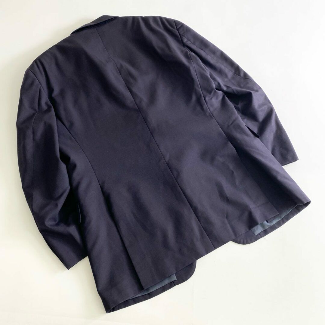 Ralph Lauren(ラルフローレン)の53b25 Polo Ralph Lauren ポロラルフローレン テーラードジャケット ブレザー 180 ネイビー 紺ブレ 金ボタン 日本製 スーツ メンズのジャケット/アウター(テーラードジャケット)の商品写真