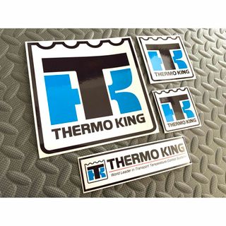 送料無料【THERMO KING】サーモキング 防水ステッカー セット デコトラ(トラック・バス用品)