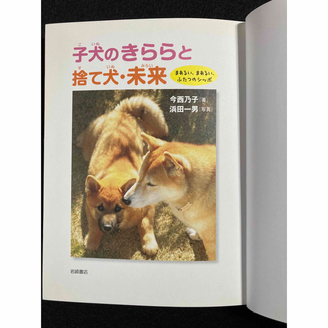 「ゆれるシッポの子犬・きらら」「子犬のきららと捨て犬・未来」2冊セット エンタメ/ホビーの本(絵本/児童書)の商品写真