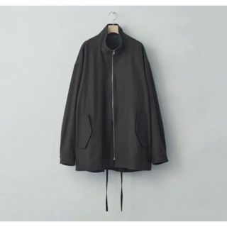 シュタイン(stein)のstein melton zip half coat 22aw(ブルゾン)