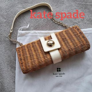 ケイトスペードニューヨーク(kate spade new york)のkate spade　カゴバッグ　ハンドバッグ　肩掛け　チェーン　レディース(かごバッグ/ストローバッグ)