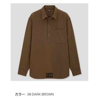 ユニクロ(UNIQLO)のユニクロ　フランネルプルオーバー(シャツ)