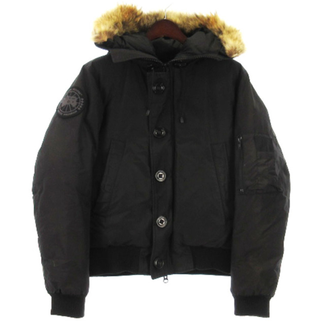 CANADA GOOSE(カナダグース)のカナダグース ダウン ジャケット フーディ 7963JMB ブラック S メンズのジャケット/アウター(ダウンジャケット)の商品写真