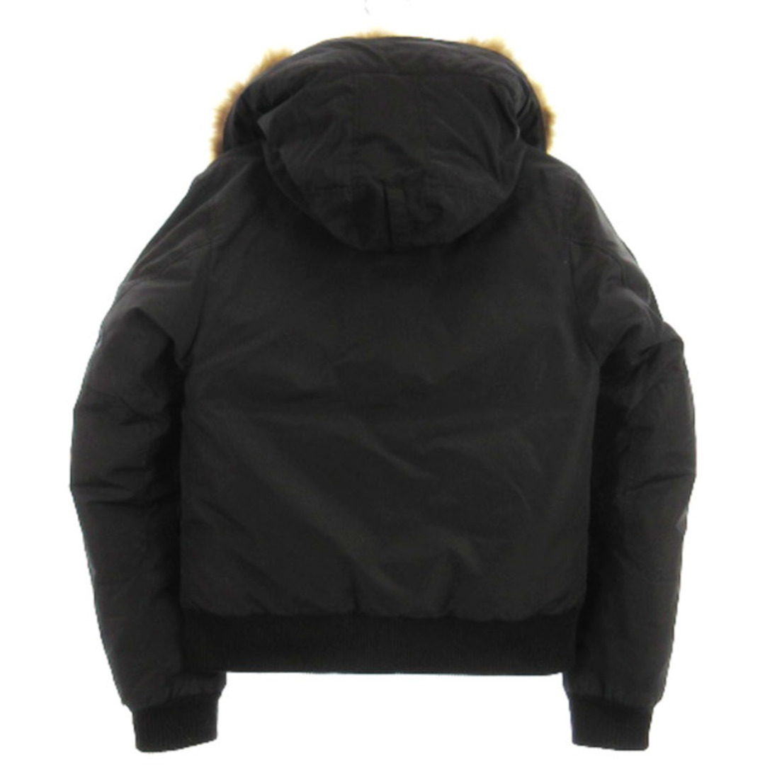 CANADA GOOSE(カナダグース)のカナダグース ダウン ジャケット フーディ 7963JMB ブラック S メンズのジャケット/アウター(ダウンジャケット)の商品写真