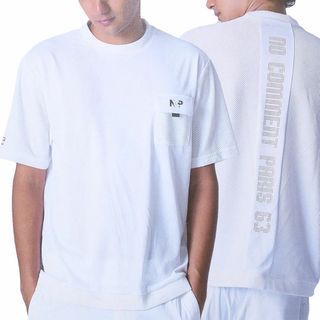 ノーコメントパリ(NO COMMENT PARIS)の新品☆NO COMMENT PARIS モックネック ストレッチTee(Tシャツ/カットソー(半袖/袖なし))