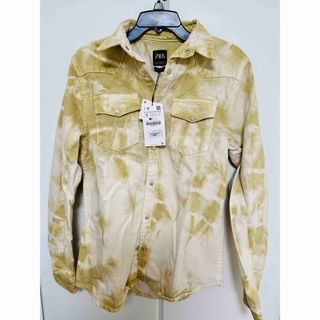 ザラ(ZARA)のZARA TieDye Denim Jacket ザラ タイダイデニムジャケット(Gジャン/デニムジャケット)