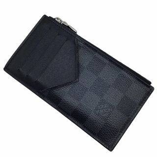 ルイヴィトン(LOUIS VUITTON)のLOUIS VUITTON　ルイ ヴィトン　ダミエグラフィット　コインカード・ホルダー　N64038　TH5109　コインカード　ケース　マルチケース　ケース　SV金具　キャンバス　メンズ　レディース　ユニセックス(コインケース)