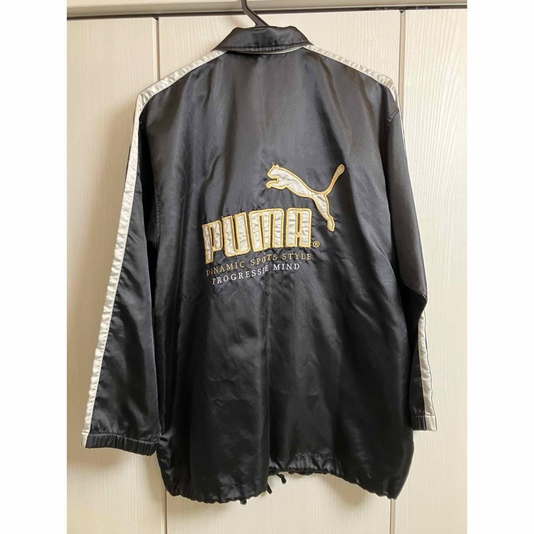 PUMA(プーマ)の古着　プーマ ナイロンコーチジャケット ヴィンテージ メンズのジャケット/アウター(ナイロンジャケット)の商品写真