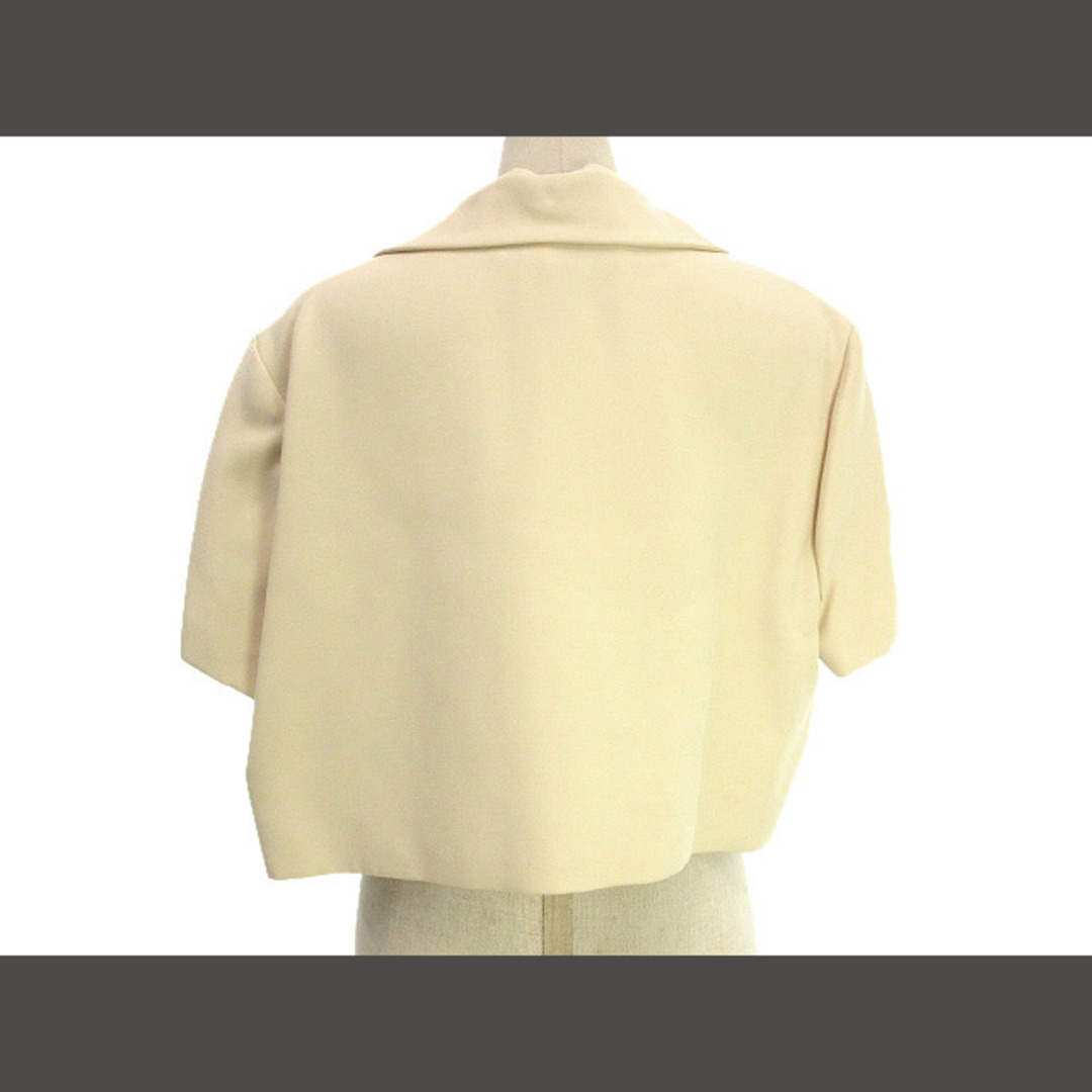 Gucci(グッチ)のグッチ GUCCI クロップドジャケット ウール シルク 20AW 半袖 シャツ レディースのジャケット/アウター(その他)の商品写真