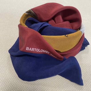 BARTOLOMEI ROMA  バルトロメイ　ヴィンテージ　スカーフ(バンダナ/スカーフ)