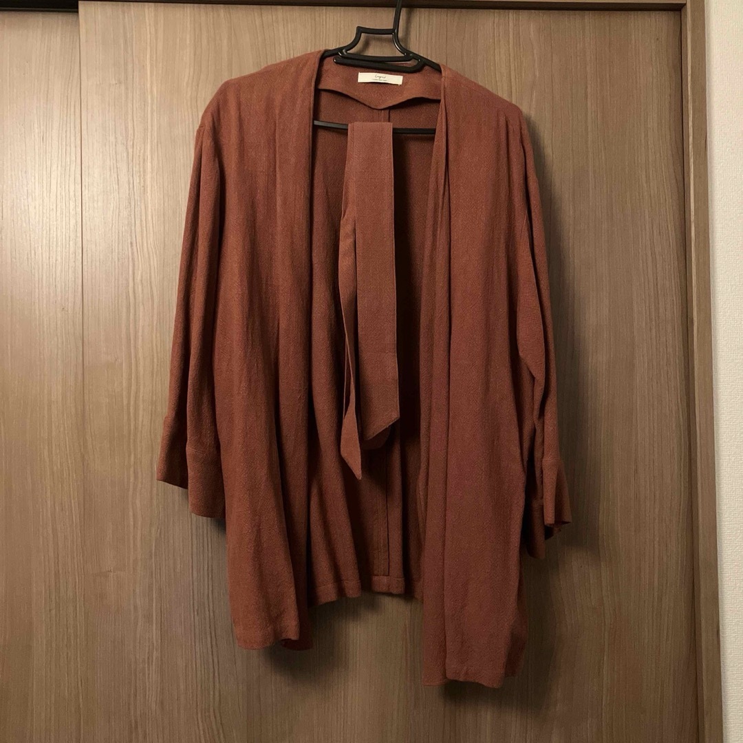 Ungrid(アングリッド)のungrid リネン混ショートガウン レディースのジャケット/アウター(スプリングコート)の商品写真