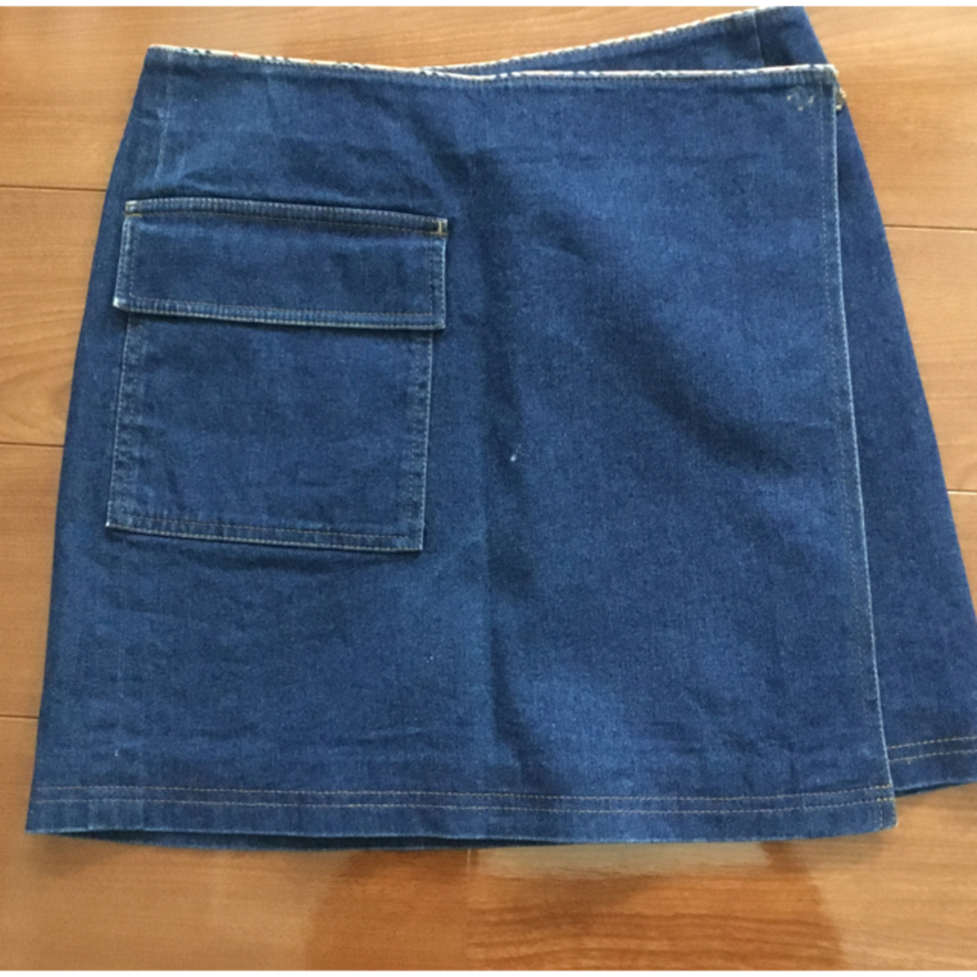 BURBERRY BLUE LABEL(バーバリーブルーレーベル)のBURBERRY. BLUE LABEL.   巻スカート レディースのスカート(ミニスカート)の商品写真