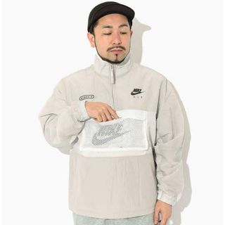 ナイキ(NIKE)のナイキ ナイロン ジャケット NSW NIKE AIR ハーフジップ裏メッシュ(ナイロンジャケット)