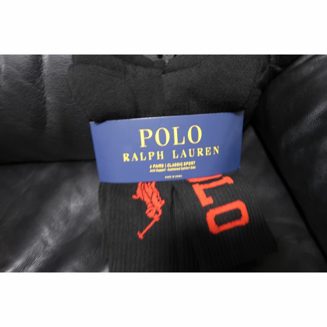 POLO RALPH LAUREN(ポロラルフローレン)の6足セット☆ラルフローレン ソックス RALPH LAUREN メンズ 6P メンズのレッグウェア(ソックス)の商品写真