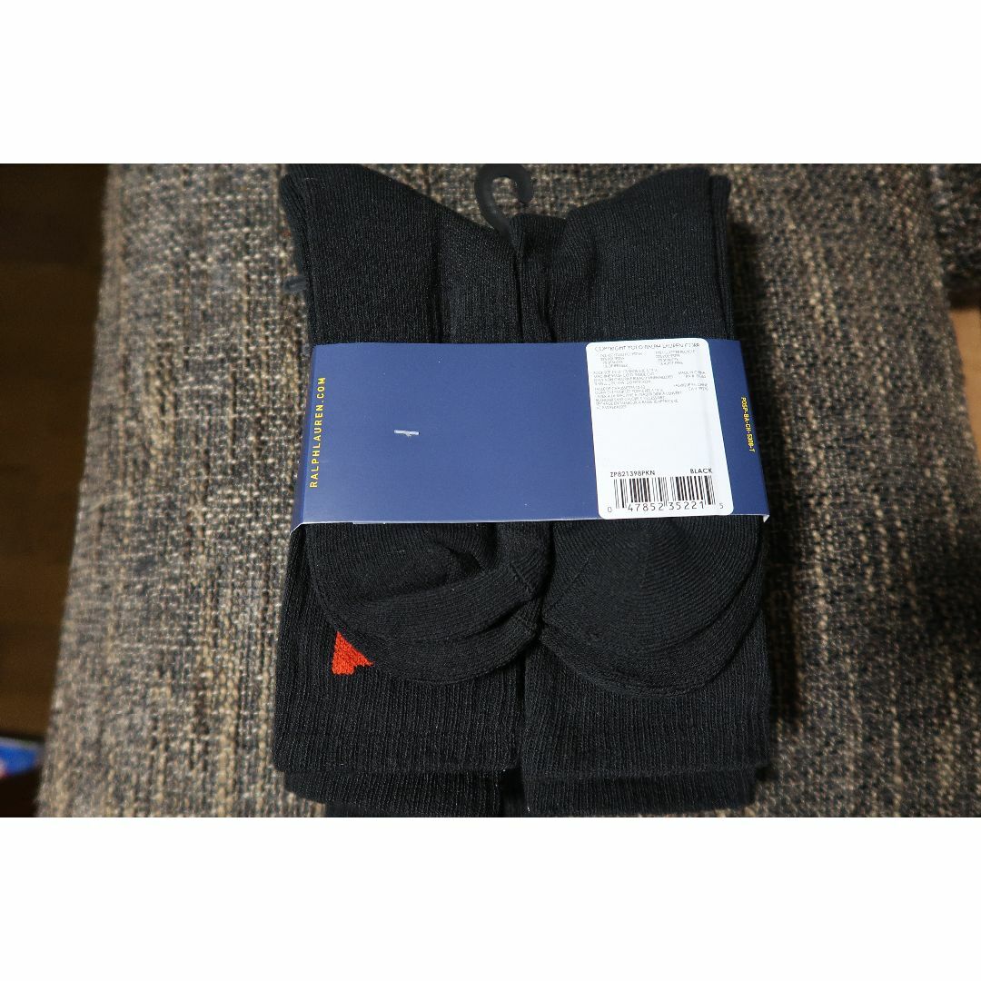 POLO RALPH LAUREN(ポロラルフローレン)の6足セット☆ラルフローレン ソックス RALPH LAUREN メンズ 6P メンズのレッグウェア(ソックス)の商品写真