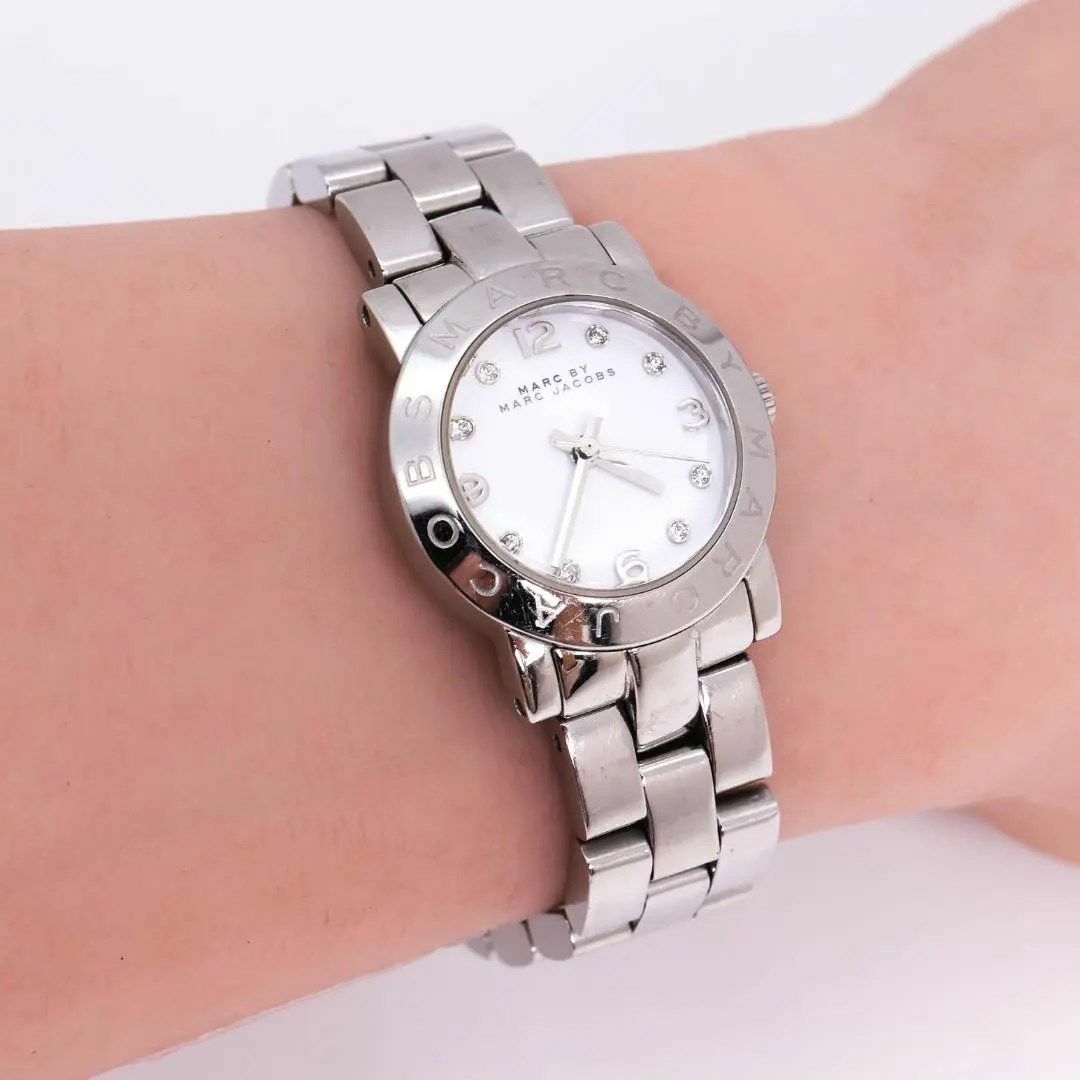 MARC BY MARC JACOBS(マークバイマークジェイコブス)の《人気》MARC BY MARC JACOBS 腕時計 ホワイト レディース q レディースのファッション小物(腕時計)の商品写真