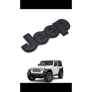 JEEP ジープ エンブレム ステッカー アルミ製　(車外アクセサリ)